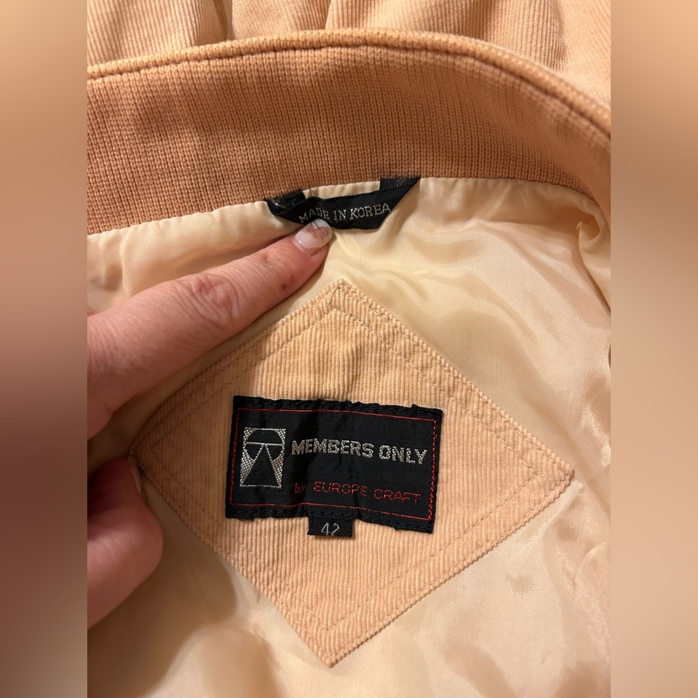 Members Only Corduroy Jacket - Picture 6 of 7